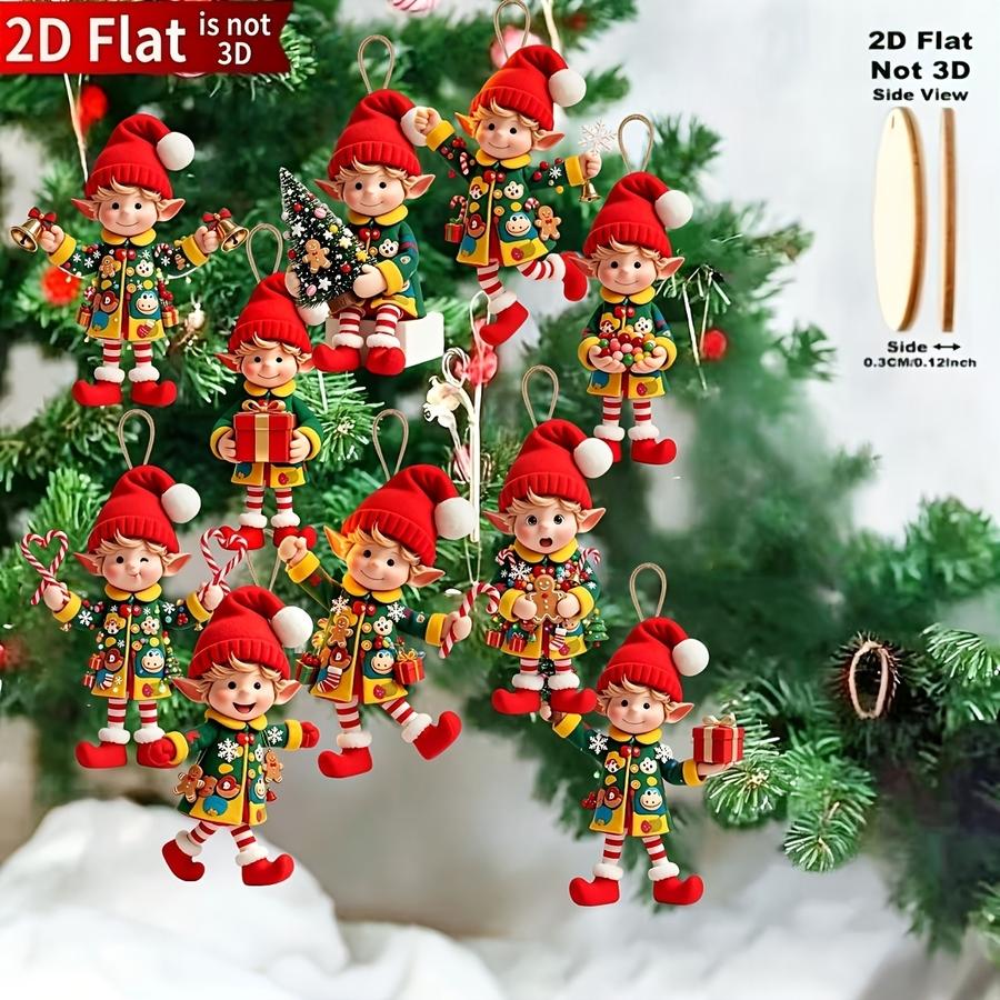 1/5/10/20/50/100 pièces 2D pla - Christmas Tree Artificial avis et prix