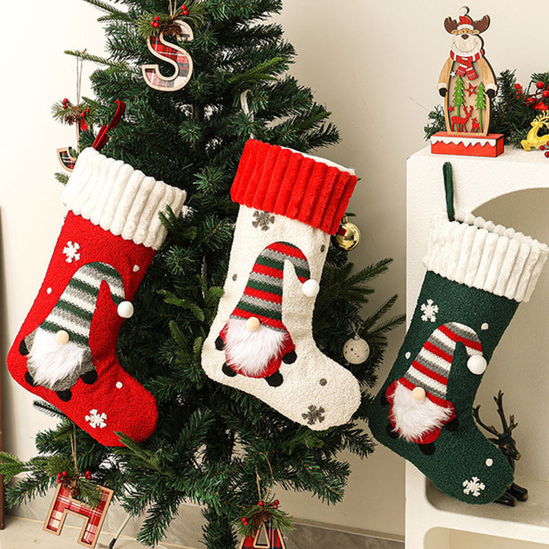 Nouvelle décoration de Noël en - Christmas Stocking Hanging avis et prix